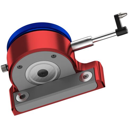 62-000 - Magnetic Back Carriage Indicator, 1" Travel with 0.001" Graduation, CNC Machined Aluminum Body, Fits Most Lathes 12" Swing and Larger in Kuwait