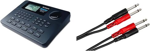 Alesis SR-16 Studio Drum Machine - Over 600 Sounds, Effects & Hosa Dual 1/4" TS to Dual 1/4" TS Stereo Interconnect Cable, 2m in Kuwait