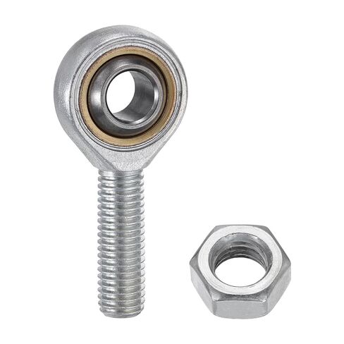 uxcell 4Pcs M8 Male Rod End Bearing, M8x1.25 Right Hand Thread, Chrome Steel Self Lubricating Rod End Joint with Jam Nut for Automotive, Machinery, CNC Equipment in Kuwait