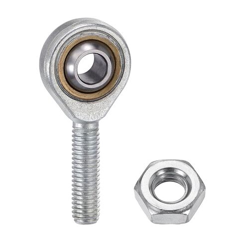 uxcell 4Pcs M8 Male Rod End Bearing, M8x1.25 Right Hand Thread, Chrome Steel Self Lubricating Rod End Joint with Jam Nut for Automotive, Machinery, CNC Equipment in Kuwait