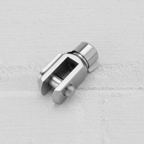 2 قطعة M6x1 خيط 32 مم طول قضيب أسطوانة الهواء Clevis نهاية Clevis شوكة نهاية نير مشترك مع دبوس زنبركي فولاذي مطلي بالزنك Y موصل للمعدات الأوتوماتيكية الإلكترونية in Kuwait