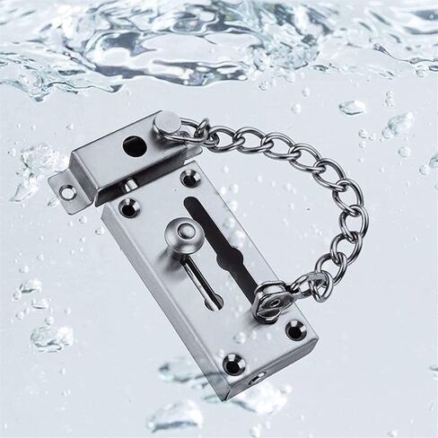 Door Chain Lock, Safe Buckle,Latch Safety Limiter,Household Metal Bolt with Dual-Purpose Bold Anti-Theft in Kuwait