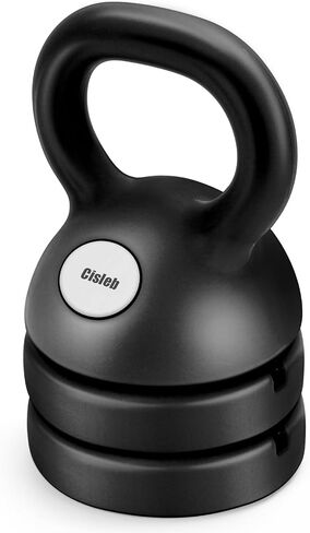 مجموعة وزن Kettlebell قابلة للتعديل: 3 في 1 Kettlebell (5 رطل 8 رطل 12 رطل) للجيم المنزلي وتمارين الجسم بالكامل وتدريبات القوة وفقدان الوزن | جيد للمبتدئين in Kuwait
