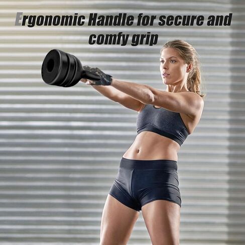 مجموعة وزن Kettlebell قابلة للتعديل: 3 في 1 Kettlebell (5 رطل 8 رطل 12 رطل) للجيم المنزلي وتمارين الجسم بالكامل وتدريبات القوة وفقدان الوزن | جيد للمبتدئين in Kuwait