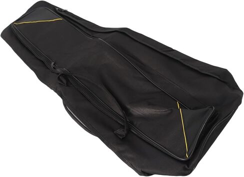 600D Water Trombone Gig Bag, Oxford Cloth Backpack with Padded Shoulder Straps and Multiple Compartments for Alto Tenor Trombone (Black) in Kuwait