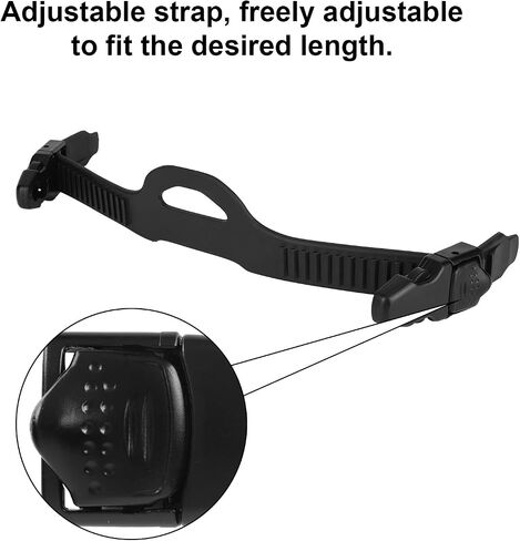 2pcs Diving Fin Replacement Straps, Adjustable Fins Strap Replacements with Quick Release Buckles Suitable for Diving and Snorkeling in Kuwait