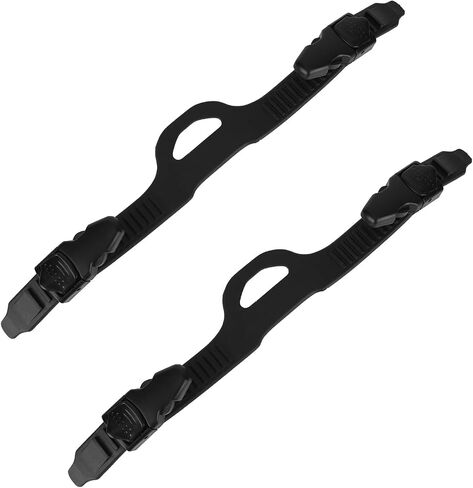 2pcs Diving Fin Replacement Straps, Adjustable Fins Strap Replacements with Quick Release Buckles Suitable for Diving and Snorkeling in Kuwait