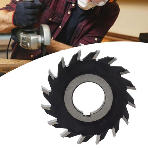 16 Teeth Milling Cutter High Speed Steel Face Mill Disc for Plane Processing 80mm Diameter in Kuwait