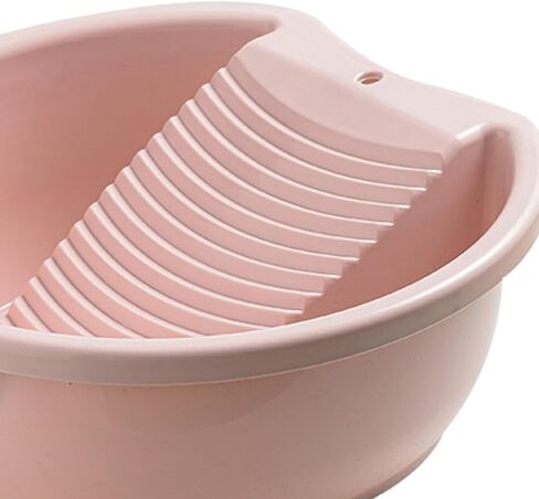 Washboard, Washboard Basin Hand Washing, Washtub Lightweight Convenient Laundry Tub Clothes in Kuwait