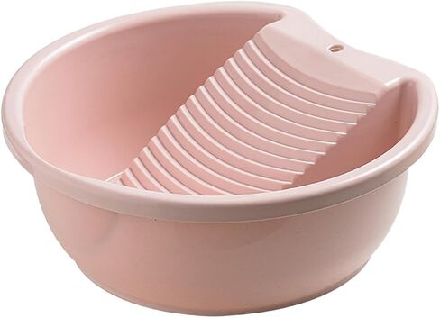 Washboard, Washboard Basin Hand Washing, Washtub Lightweight Convenient Laundry Tub Clothes in Kuwait