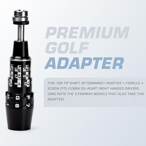 .335 Golf Shaft Sleeve Adapter for Cobra DS-Adapt and OPTM Driver Compatible with OPTM, King Tec Mini Driver, DS-OPTM LS, DS-OPTM X in Kuwait