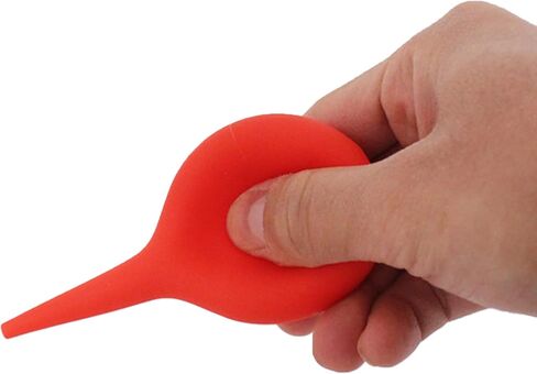 90/60/30ml Lab Laboratory Tool Red Rubber Suction Ear Washing Squeeze Rubber Bulb Vacuum Blower in Kuwait