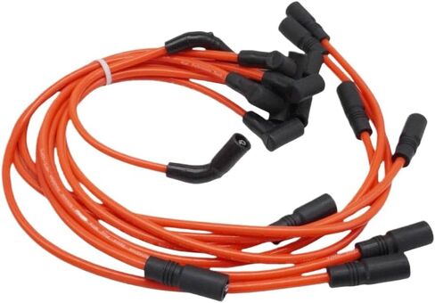 Ignition Spark Plug Wire Set For V8 5.0 5.7 L GXI GI OSI Compatible With Penta 3859000 Mercruiser 84-816608A1 in Kuwait