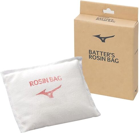 Mizuno Rosin Bag for Baseball, Softball - Cloth Material, White in Kuwait