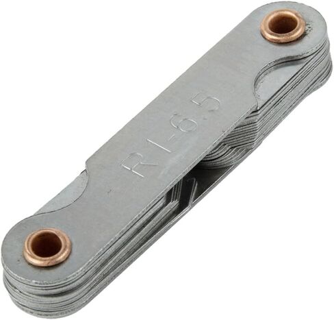 Radius Gauge R1-80mm Stainless Steel Fillet Template Measuring Tool for Metalworking Inspection and Manufacturing Quality Control(1-6.5) in Kuwait
