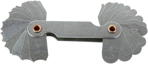 Radius Gauge R1-80mm Stainless Steel Fillet Template Measuring Tool for Metalworking Inspection and Manufacturing Quality Control(1-6.5) in Kuwait
