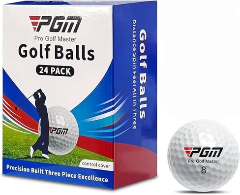 PGM Golf Club Two Way Chipper 36° for Right Left Handed and 24 Pack 3-Piece Golf Balls Black in Kuwait