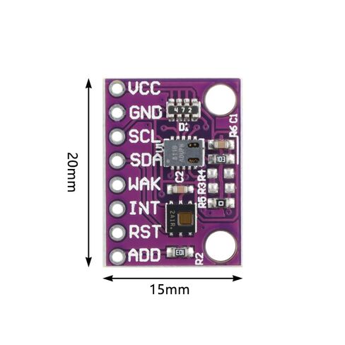 MCU-8118 CCS811 HDC1080 C O/C O2 V OCs Sensor Module with Temperature Humidity, High Accuracy, Low Power in Kuwait