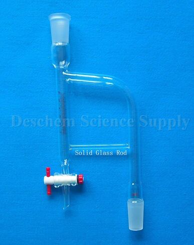10 مل، 24/40، جهاز استقبال التقطير الزجاجي، محول دين ستارك، محبس PTFE in Kuwait