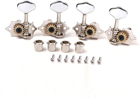 Toyvian Replacement Tuning Pegs Machine Heads 2r2l Set for Ukulele 4-string Guitar Bass in Kuwait