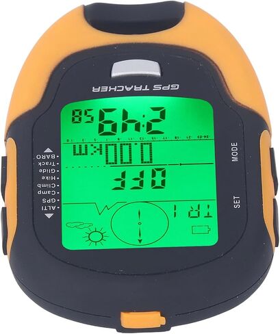 SUNGOOYUE GPS متعدد الوظائف متر، ABS أداة قياس عالية الدقة مع بوصلة مقياس الارتفاع، 300 إلى 1100 HPa، للتخييم والمشي لمسافات طويلة والملاحة في الهواء الطلق in Kuwait