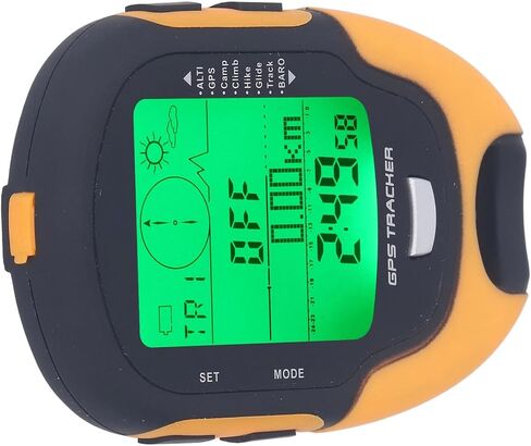 SUNGOOYUE GPS متعدد الوظائف متر، ABS أداة قياس عالية الدقة مع بوصلة مقياس الارتفاع، 300 إلى 1100 HPa، للتخييم والمشي لمسافات طويلة والملاحة في الهواء الطلق in Kuwait