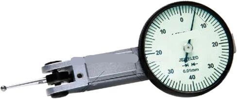 Dial Test Indicator Tools 0-0.8mm 0.01mm 0.2mm Metric Dial Test Indicator with Metric Measuring Dial Indicator(5460-02 0.2mm) in Kuwait