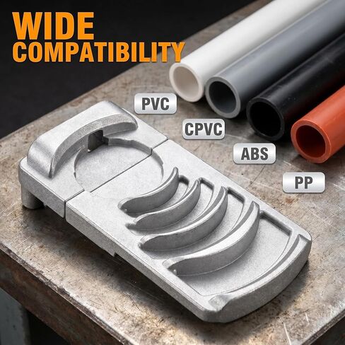 أداة إزالة الأزيز لشطب أنابيب PVC CPVC ABS، مخرطة أنابيب PVC احترافية، 1 1/4 بوصة - 4 بوصة، أداة فعالة لإزالة حواف مخرطة الأنابيب PVC مع شفرة حادة، أداة شطب PVC in Kuwait