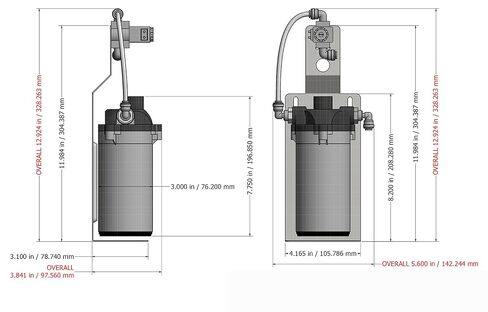 Watts Premier RO Zero Pure Plus VOC 4 Stage Reverse Osmosis System, Brushed Nickel Top Mount Twist Faucet, ZeroWaste Pump, Push Button Water Filters: Sediment Filter, Carbon Pre-Filter, VOC, Membrane in Kuwait
