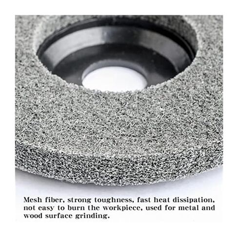 10pc 125mm Nylon Fiber Polishing Wheel Non Woven Abrasive Disc 5'' Grinding Polishing Wheel for Metals Ceramics Marble Wood Crafts in Kuwait