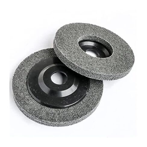 10pc 125mm Nylon Fiber Polishing Wheel Non Woven Abrasive Disc 5'' Grinding Polishing Wheel for Metals Ceramics Marble Wood Crafts in Kuwait