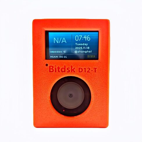 جهاز تعدين Bitdsk D12-T 260GH/S BM1397 Bitcoins ASIC BTC جهاز تعدين اليانصيب المنفرد مع طاقة PD من النوع C in Kuwait