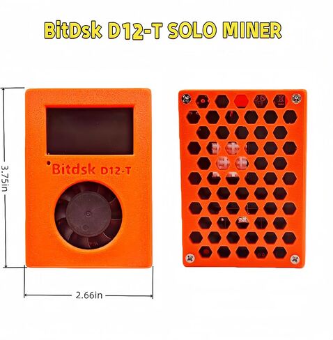جهاز تعدين Bitdsk D12-T 260GH/S BM1397 Bitcoins ASIC BTC جهاز تعدين اليانصيب المنفرد مع طاقة PD من النوع C in Kuwait