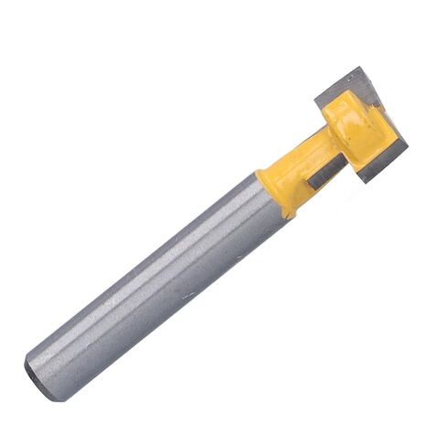 1/4 Shank Keyhole Router Bits Set 3 Pcs T Slot Milling Cutters for Wood with Carbon Steel Body Sealed Bearing for Woodworking MDF Laminate in Saudi Arabia
