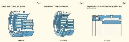TMP1105 NKX25Z NAX2530Z Combined Bearings 25374230mm Needle Roller Thrust Ball Bearing with Cage NKX25 Z in Kuwait