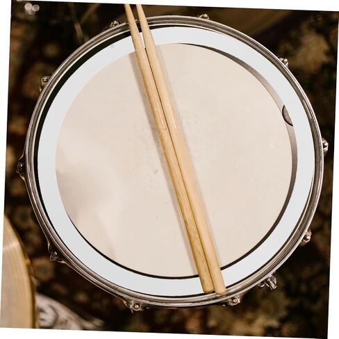 4pcs Portable Snare Drum Mute Rings Set Durable and Dampening for Quiet Practice Fits Drums Beginners and Musicians in Kuwait