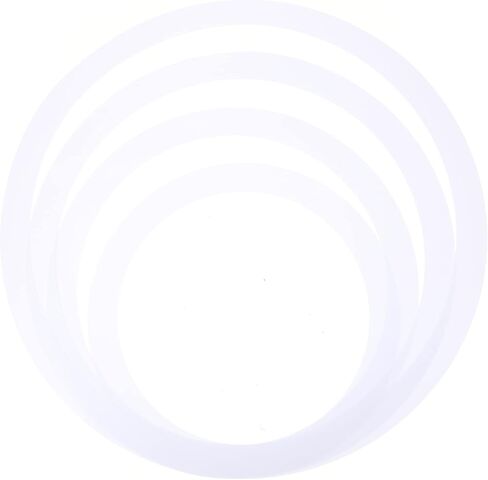 SECFOU مجموعة طبلة كتم الصوت 4 قطعة مجموعة حلقات كاتم صوت الطبل حلقات دثر لطبول الطبول العملية حزمة مخمدات الطبل in Kuwait