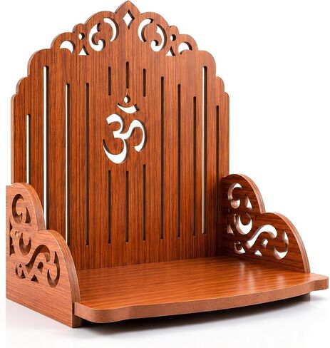 Pooja Mandir for Home in USA, Small Hindu Wooden Temple for Home, Indian Puja Mandir in Kuwait