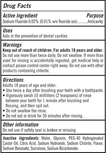 TheraBreath Complete Mouthwash, 6-in-1 Benefits, Alcohol-Free, Revitalizing Mint (2 Pack) in Kuwait