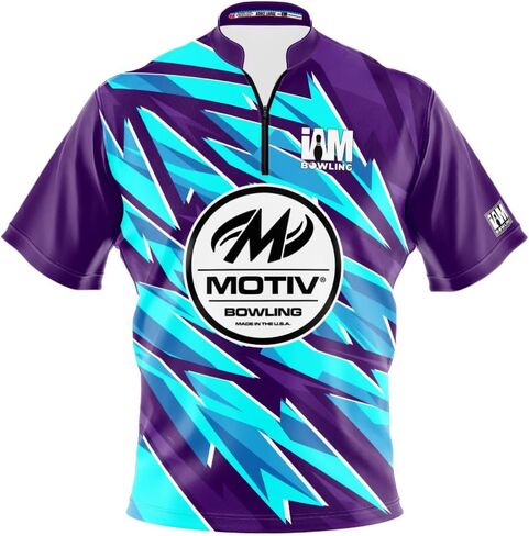 قميص بولينج مصبوغ بشعار Infusion (ياقة وشاح) - I AM Bowling Fun Design 2003-MT - Motiv in Kuwait