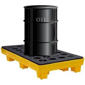 Spill Containment Pallet Tray Platform Oil Drum Drums Concrete Modular Drain Proof Tank polyethylene Profile Paint Bucket Garage Industrial,Heavy Duty Modular Spill Containment Platform, Lea in Kuwait