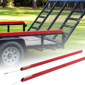 Tailgate Utility Trailer Gate Lift Assist System, Heavy Duty 2-Sided Lift Assist for 4-6 ft Tailgates, 400 lb Capacity, Easy 30 Min Installation, Black in Saudi Arabia