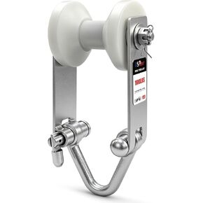 1100LB Pipe Trolley for 1.37"-2.36" Round Pipe, Overhead Garage Lift for Ceiling Track & Workshop in Saudi Arabia