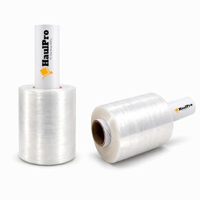 Stretch Wrap Roll with Handles 5" x 1000 ft, 80 Gauge | Heavy Duty Pallet Wrap for Moving & Shipping | 2 Rolls, 2000 ft Total | Stretch Film for Pallets, Furniture & Moving Supplies in Saudi Arabia