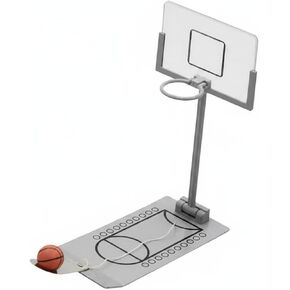 Folding Desktop Basketball Hoop Easy to Store Mini Desk Basketball Set Portable for Office Workers in Kuwait