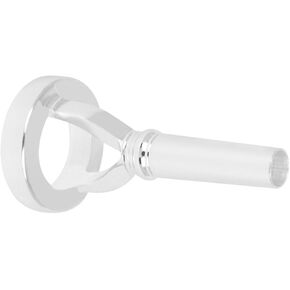 Silver Plated Tuba Mouthpiece and Integrated Molding Brass Instrument Accessory with Strong Sound Penetration for Musical Performance in Kuwait