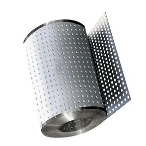 Perforated Metal Sheets,1pc Width 40cm 304 Sheet - 8mm Hole Decorative Mesh Screen for Windowsills, Guardrails, and Flower Stands(110cm) in Kuwait
