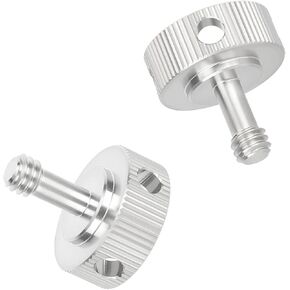Nonslip Steel 1/4 Threaded Knob Knurled Knob Screw Adapter for Quick Setups of Photography Equipment Without Tool Hand Tight Photography Screw in Kuwait