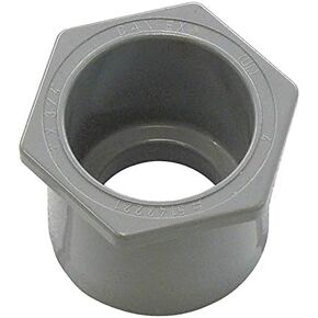 Cantex 5142224 Schedule-40/80 Gray PVC Reducer Bushing 2-Inch x 1-1/2-Inch in Saudi Arabia