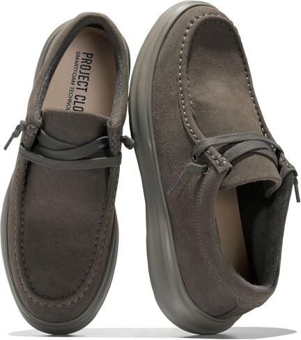 Project Cloud Suede Loafers for Men - Memory Foam Insole Mens Shoes - Non-Slip Sneakers for Men Footwear and Water Resistant Mens Sneakers (Dante) in Kuwait
